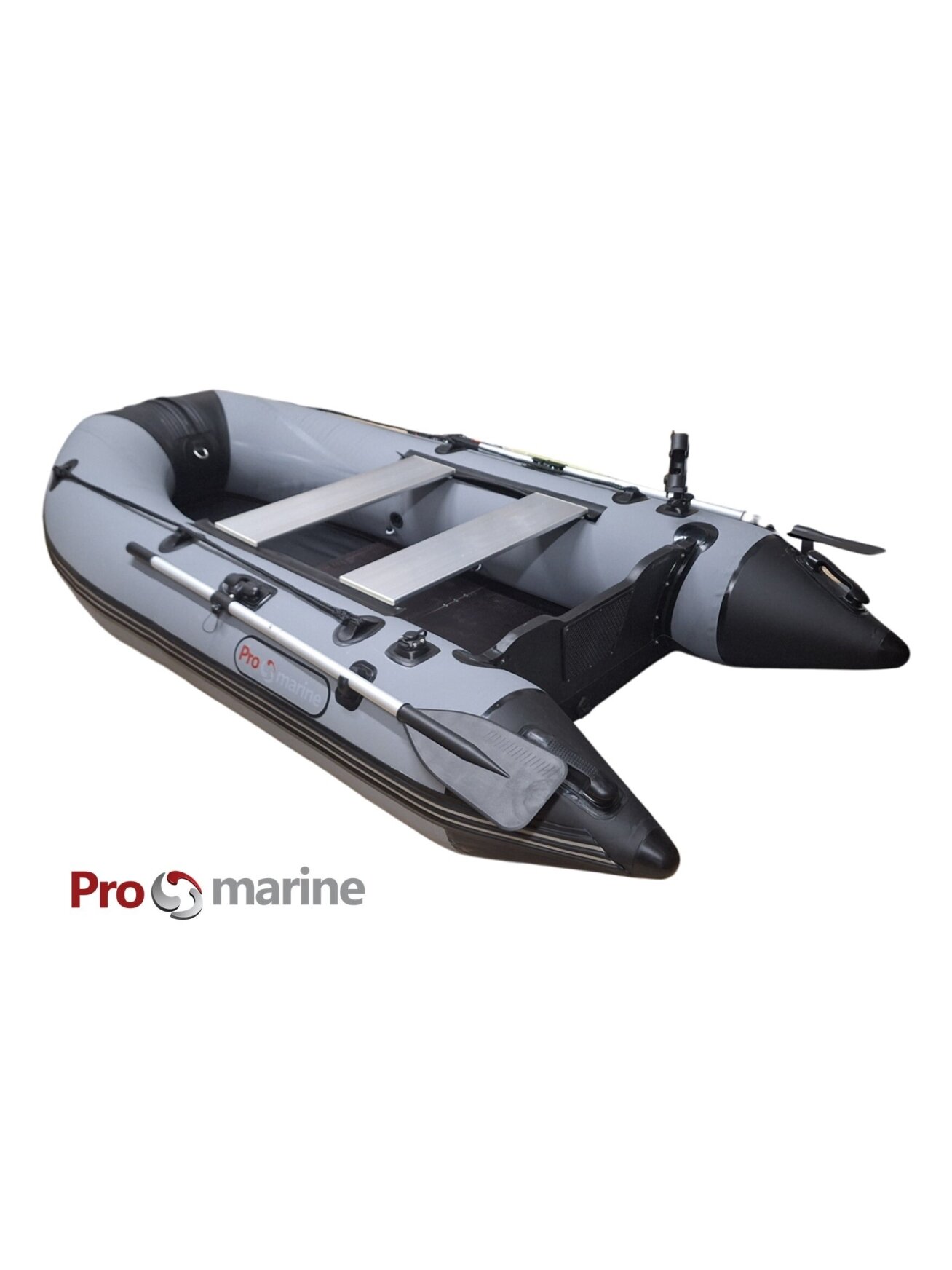 Pripučiama PVC Valtis ProMarine SL330 ( 330cm, dugnas knyga, spalva: T. pilka)