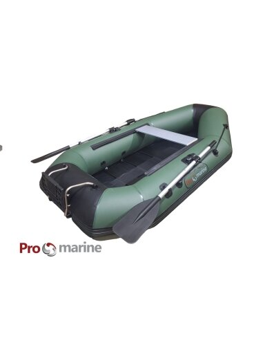 Pripučiama PVC Valtis ProMarine IBP230 (dugnas lentučių, spalva:žalia, trancas)