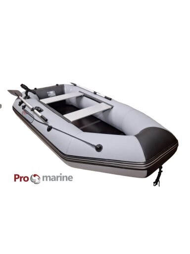Pripučiama PVC Valtis ProMarine IBP300 ( 300cm, dugnas knyga, spalva: T. pilka)