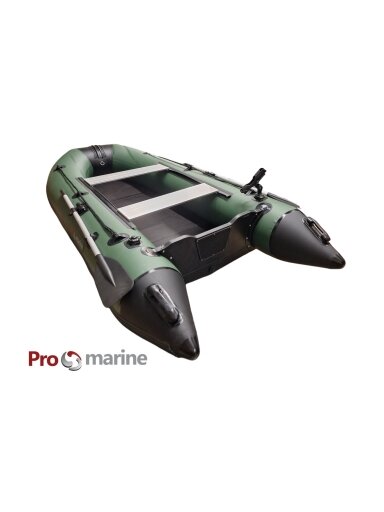 Pripučiama PVC Valtis ProMarine SL330 ( 330cm, dugnas knyga, spalva: žalia)