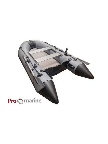 Pripučiama PVC Valtis ProMarine AD300 ( 300cm, dugnas Airdeck, spalva: T. pilka) 1