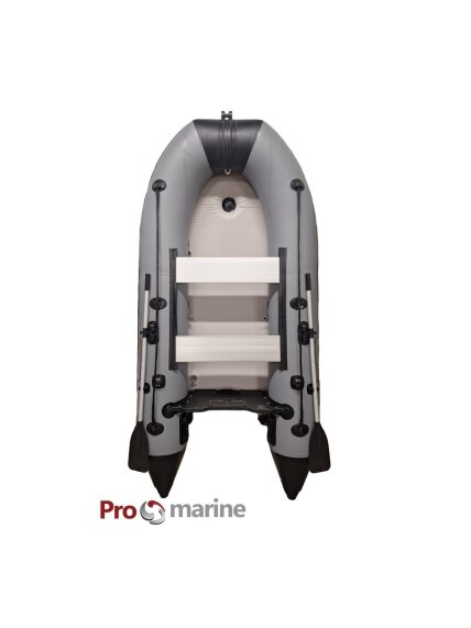 Pripučiama PVC Valtis ProMarine AD300 ( 300cm, dugnas Airdeck, spalva: T. pilka)