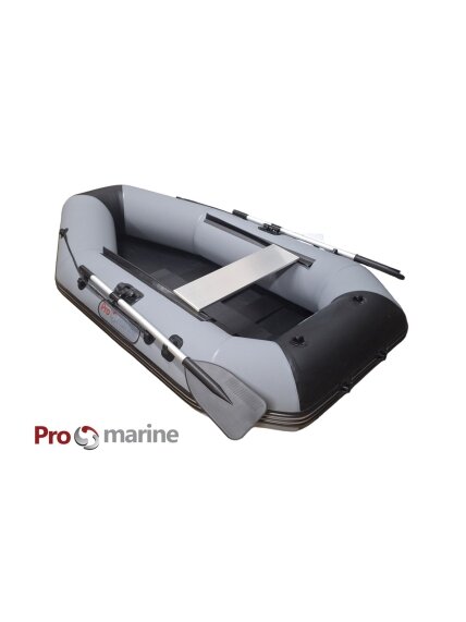 Pripučiama PVC Valtis ProMarine IBP230 (dugnas lentučių, spalva: T. pilka)