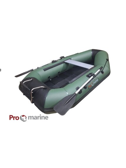 Pripučiama PVC Valtis ProMarine IBP230 (dugnas lentučių, spalva:žalia, trancas)