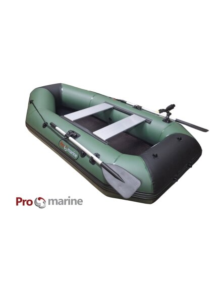 Pripučiama PVC Valtis ProMarine IBP300 ( 300cm, dugnas knyga, spalva: Žalia)