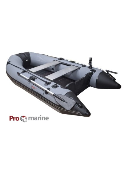 Pripučiama PVC Valtis ProMarine SL330 ( 330cm, dugnas knyga, spalva: T. pilka)