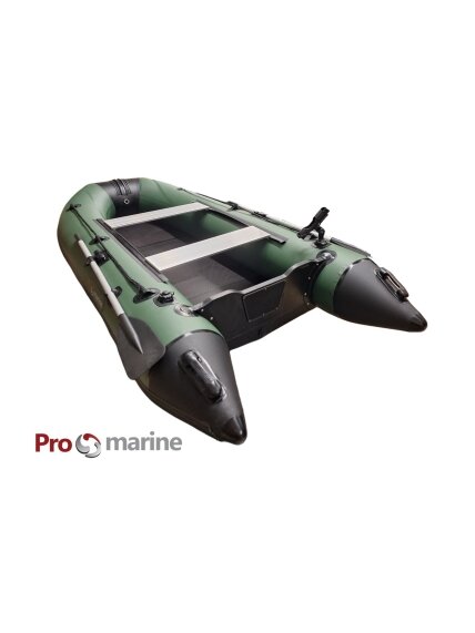 Pripučiama PVC Valtis ProMarine SL330 ( 330cm, dugnas knyga, spalva: žalia) Pripučiama PVC Valtis ProMarine SL330 ( 330cm, dugnas knyga, spalva: žalia)