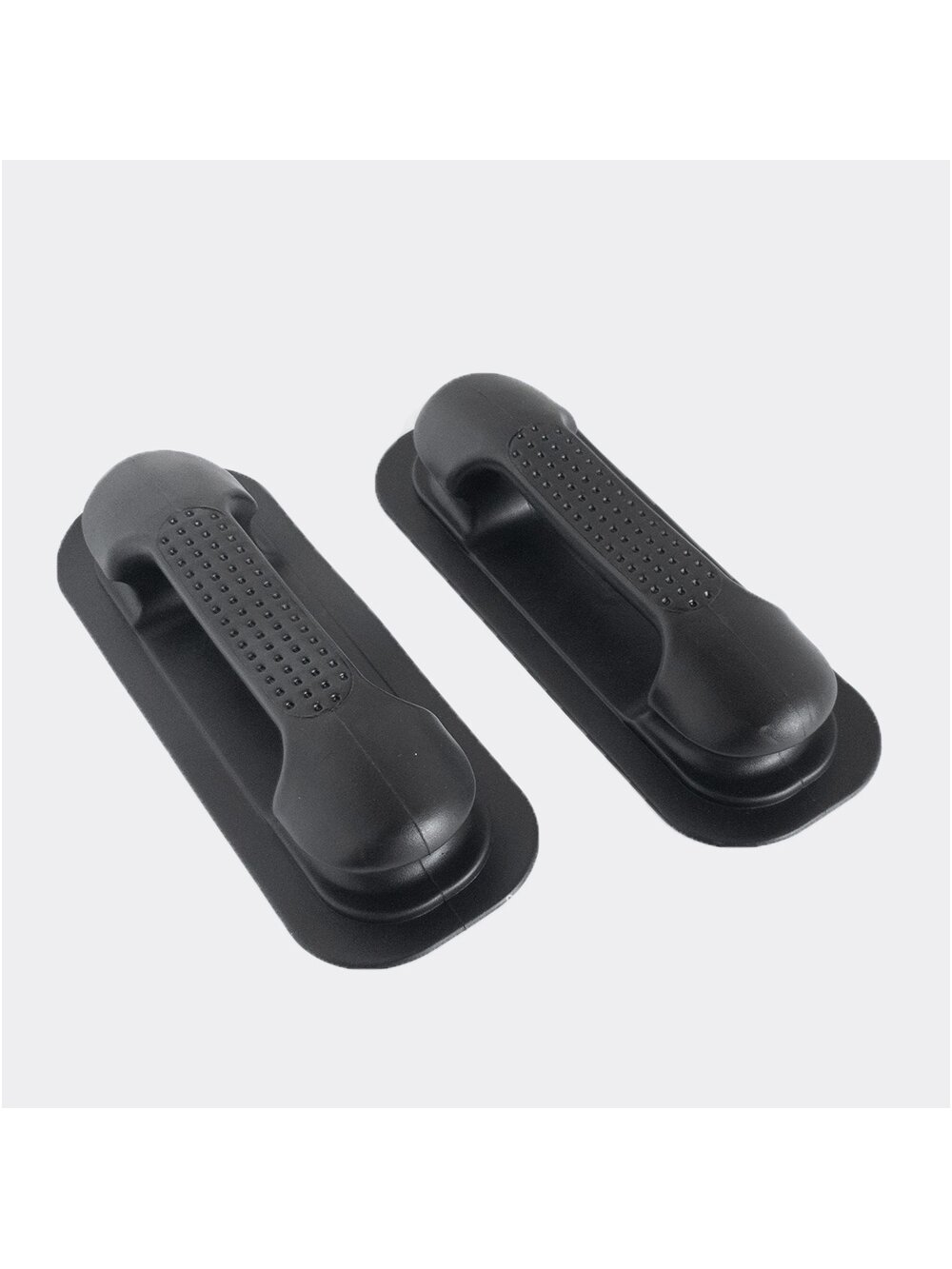 Runos rankena PVC valtims, juoda, 2vnt.