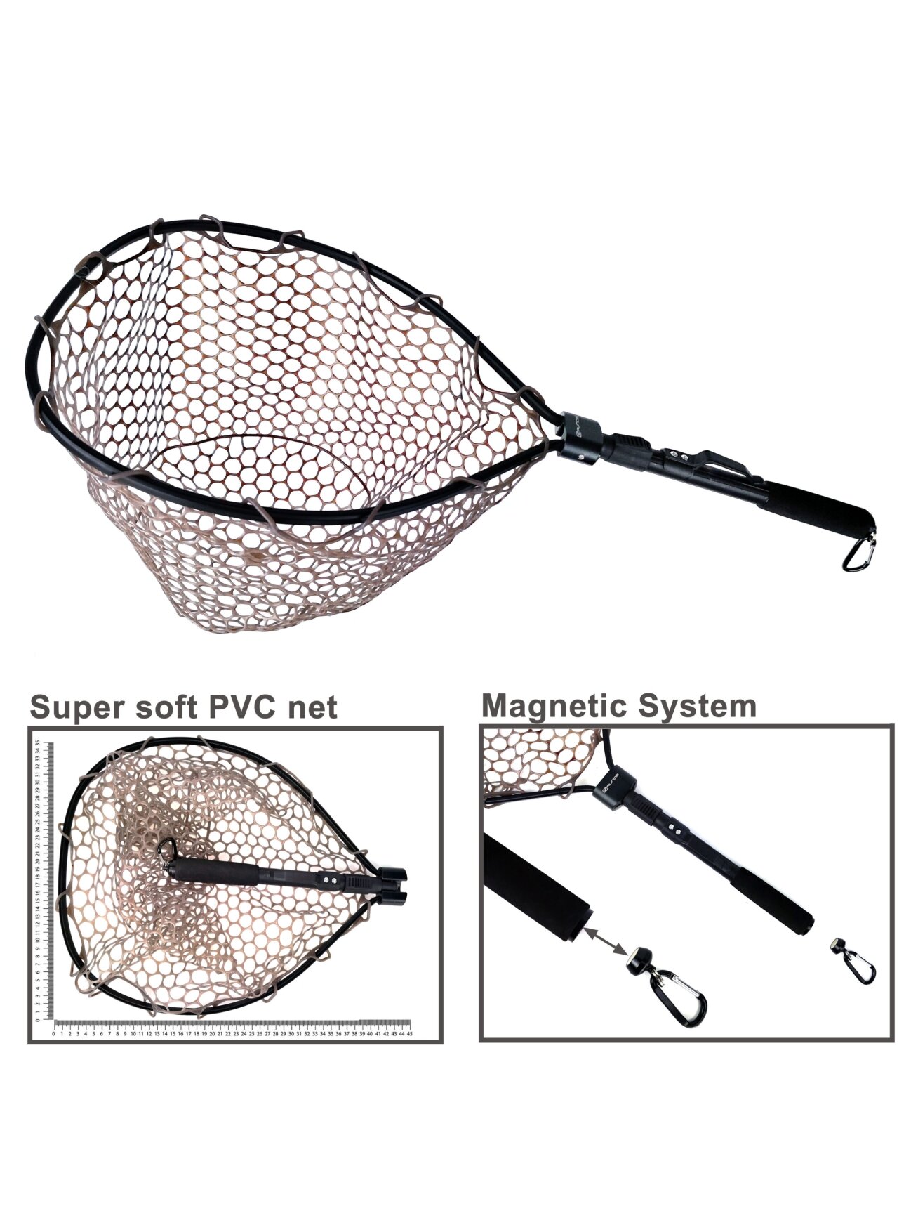 RUNOS PVC NET TROUT Graibštas