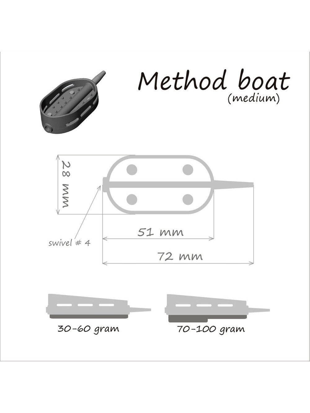 Šėrykla Method Boat / 1vnt. 1