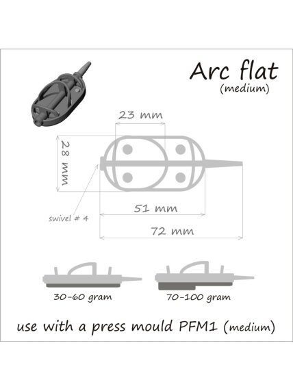 Šėrykla Method Arc Flat / 1vnt. 1 Šėrykla Method Arc Flat / 1vnt. 1