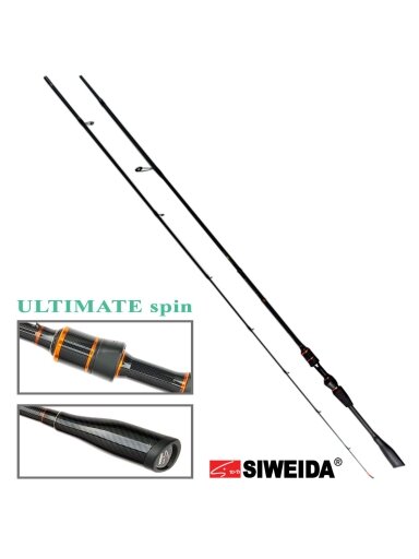 Siweida ULTIMATE spiningas /2,13m; 2,28m; 2,44m/ 4-17g