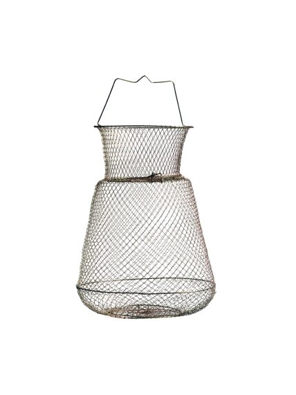 Sietelis metalinis ovalus žuvims ir vėžiams H-50cm Sietelis metalinis ovalus žuvims ir vėžiams H-50cm