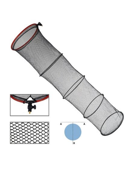 Sietelis žuvims Ø40cm /1,50m; 2,00m/ Sietelis žuvims Ø40cm /1,50m; 2,00m/