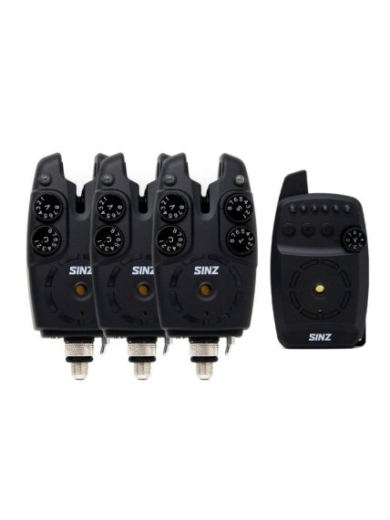 Signalizatorių komplektas SINZ RF1988 3+1 Signalizatorių komplektas SINZ RF1988 3+1