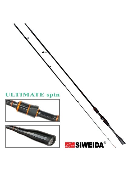 Siweida "ULTIMATE" spiningas /2,13m; 2,28m; 2,44m; 2,65m/ 5-25g Siweida "ULTIMATE" spiningas /2,13m; 2,28m; 2,44m; 2,65m/ 5-25g