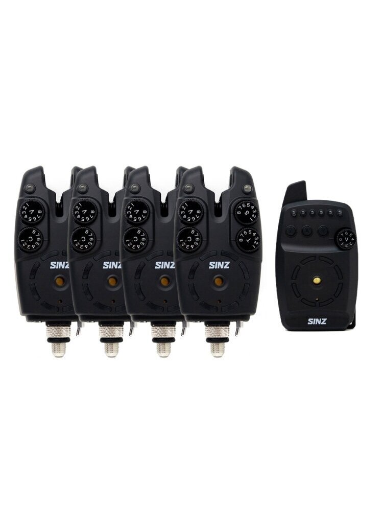 Signalizatorių komplektas SINZ RF1988 4+1 Signalizatorių komplektas SINZ RF1988 4+1