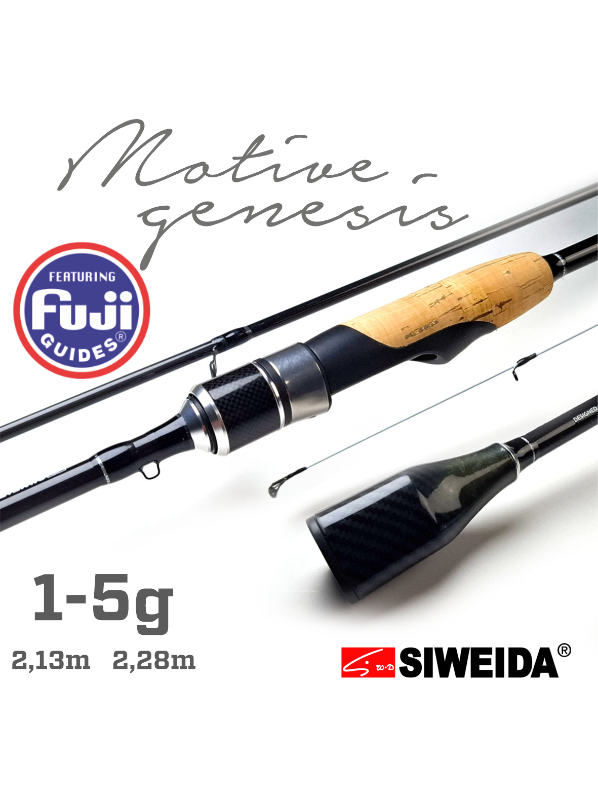 Spiningas Siweida MOTIVE GENESIS.,1-5g Spiningas Siweida MOTIVE GENESIS.,1-5g