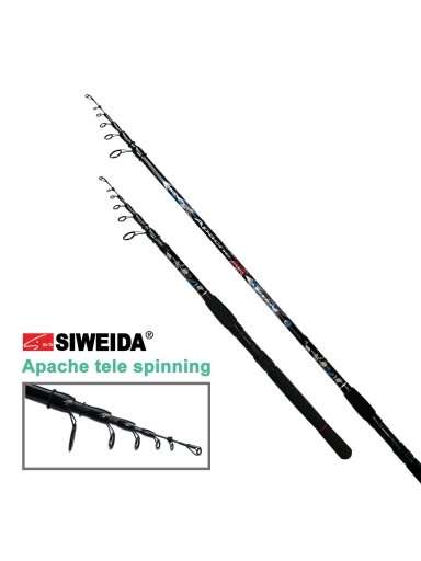 Spiningas Siweida APACHE MX TELE SPIN /2,40m; 2,70m/ 50-100g.