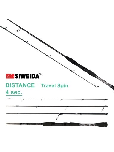 Spiningas Siweida DISTANCE Travel spin /2,40m; 2,65m; 2,90m/ 9-35gr.