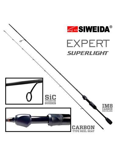 Spiningas Siweida EXPERT SUPERLIGHT.,0,2-2,0g.