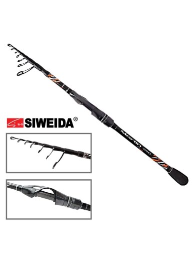Spiningas SIWEIDA-MARLIN tele travel /2,05m; 2,40m/ 5-20gr.