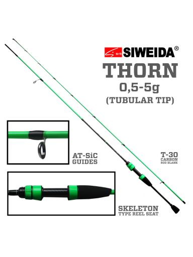 Spiningas Siweida THORN.,1,98m.,2,10m.,0,5-5g