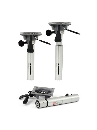 Springfield Plug-In™ dujinio-teleskopinio pjedestalo Power-Rise Air-Ride 2 dalių komplektas 318-413mm