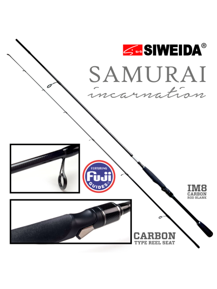 Spiningas Siweida SAMURAI INCARNATION.,5-25g. 1