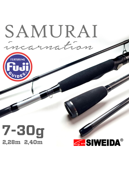 Spiningas Siweida SAMURAI INCARNATION.,7-30g. Spiningas Siweida SAMURAI INCARNATION.,7-30g.