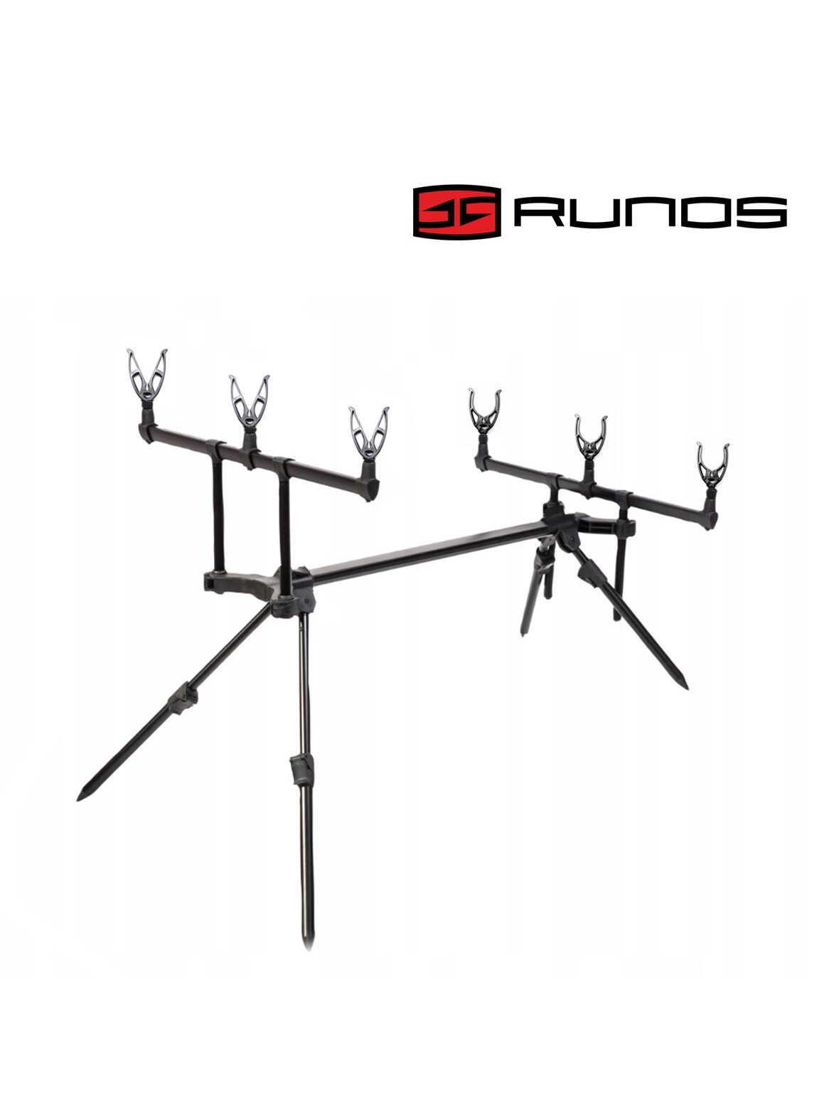 Stovas meškerėms RUNOS 65x110cm.,30x50x47cm Stovas meškerėms RUNOS 65x110cm.,30x50x47cm