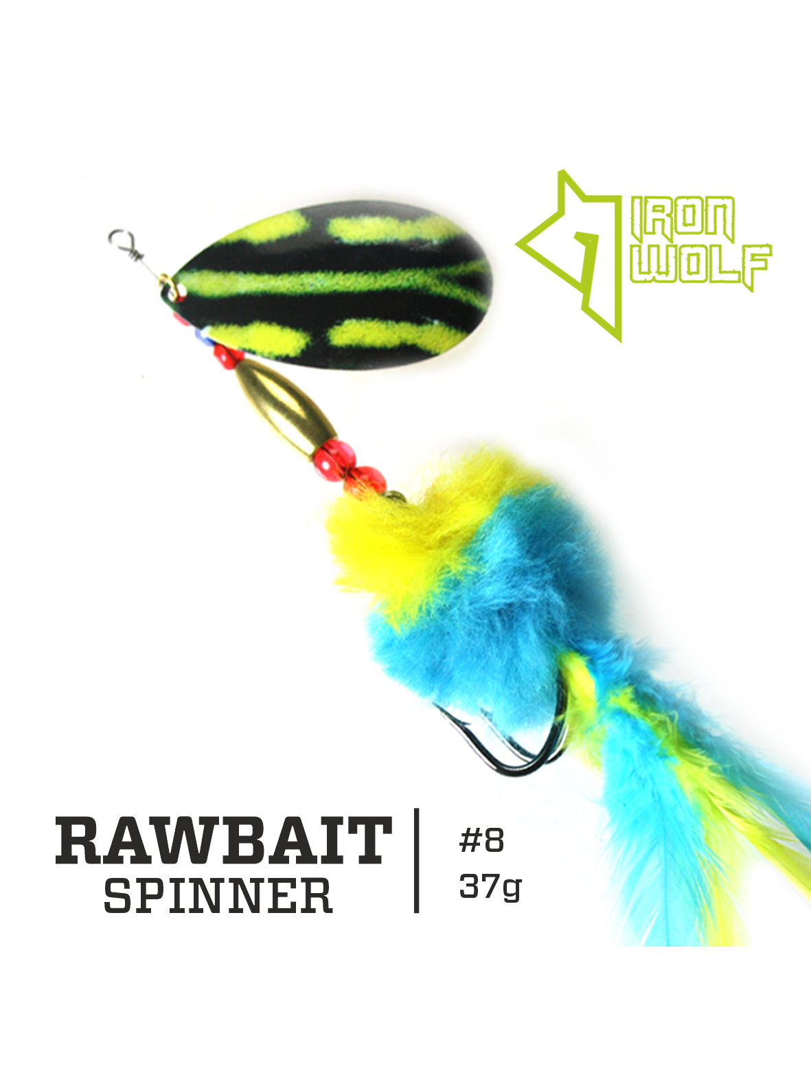 Sukrė Iron Wolf RAWBAIT.,37g.,BLUE BUG