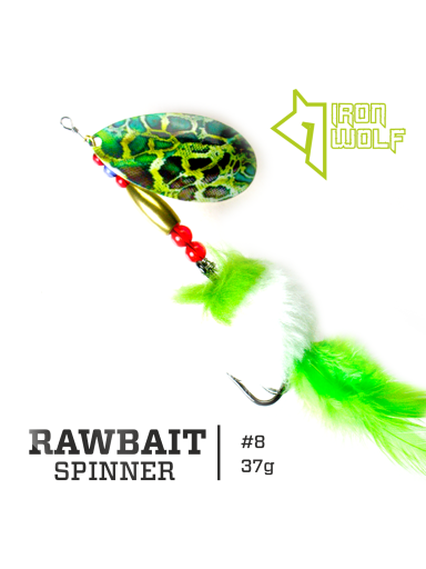 Sukrė Iron Wolf RAWBAIT.,37g.,GREEN PYTHON