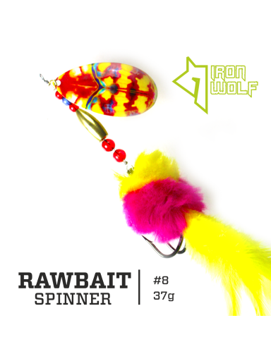Sukrė Iron Wolf RAWBAIT.,37g.,PINK SKELETON