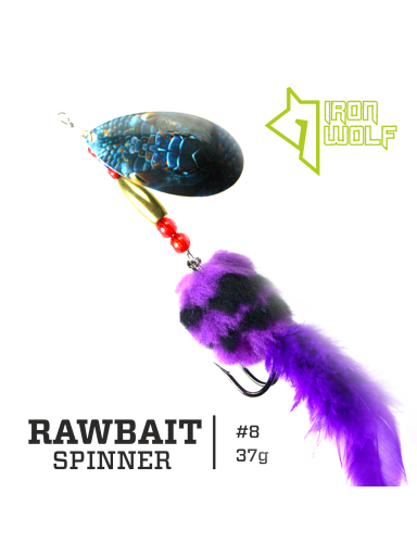 Sukrė Iron Wolf RAWBAIT.,37g.,PURPLE HAZE
