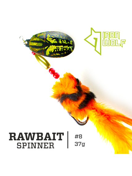 Sukrė Iron Wolf RAWBAIT.,37g.,ORANGE SCARABEY Sukrė Iron Wolf RAWBAIT.,37g.,ORANGE SCARABEY