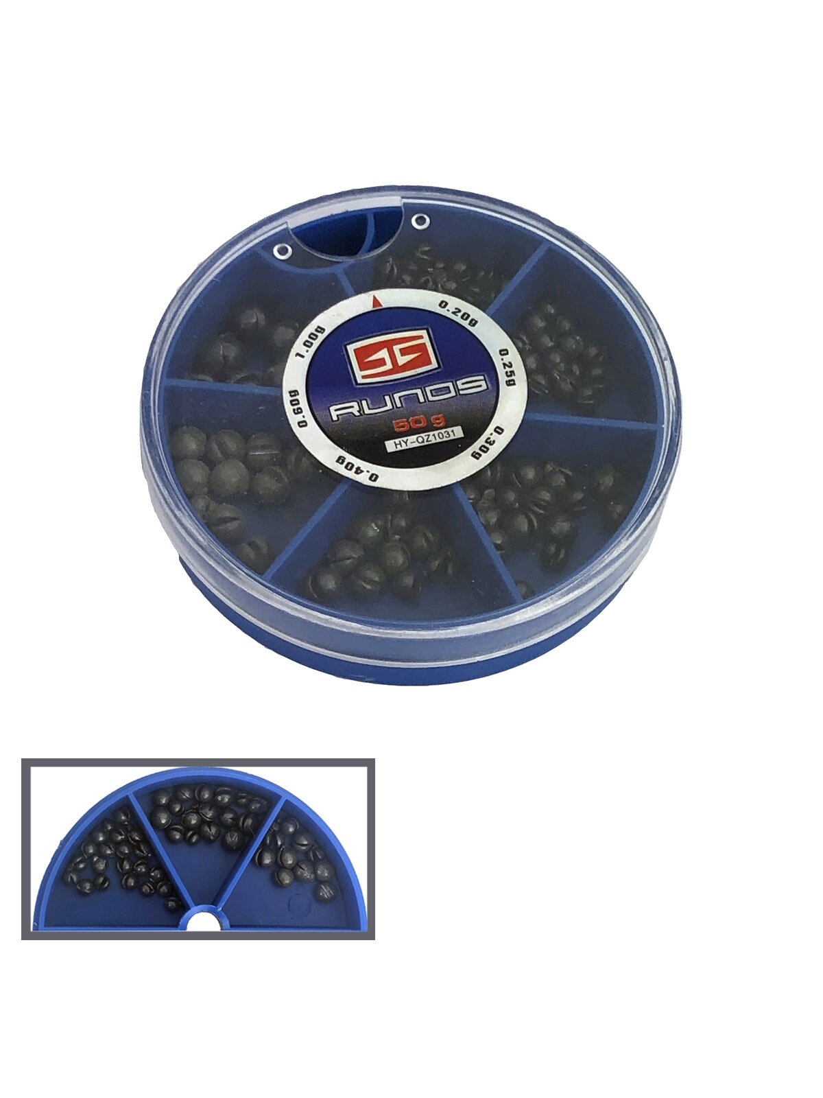 Svarelių rinkinys 50g, 1vnt Svarelių rinkinys 50g, 1vnt
