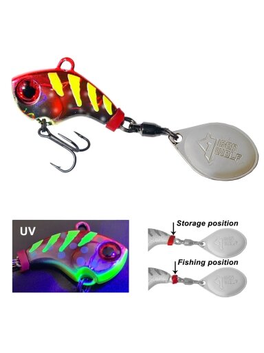 Tail spinner Iron Wolf "Sprinter" D holo