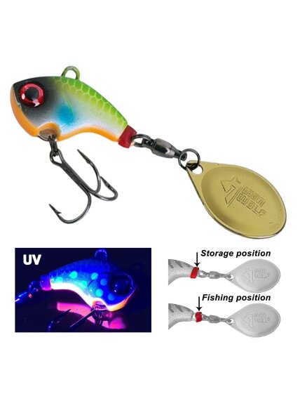 Tail spinner Iron Wolf "Sprinter" color L Tail spinner Iron Wolf "Sprinter" color L