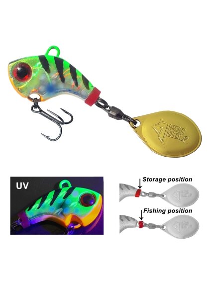 Tail spinner Iron Wolf "Sprinter" E holo Tail spinner Iron Wolf "Sprinter" E holo