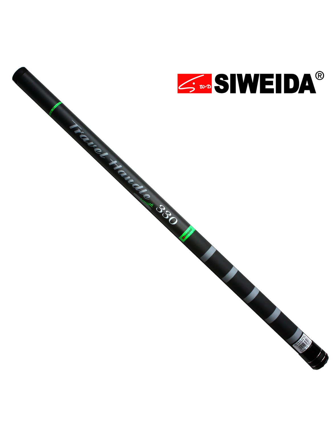 Teleskopinis-kelioninis anglies pluošto graibšto kotas, Siweida TRAVEL M., 2,30m., 2,80m., 3,30m., 3,80m