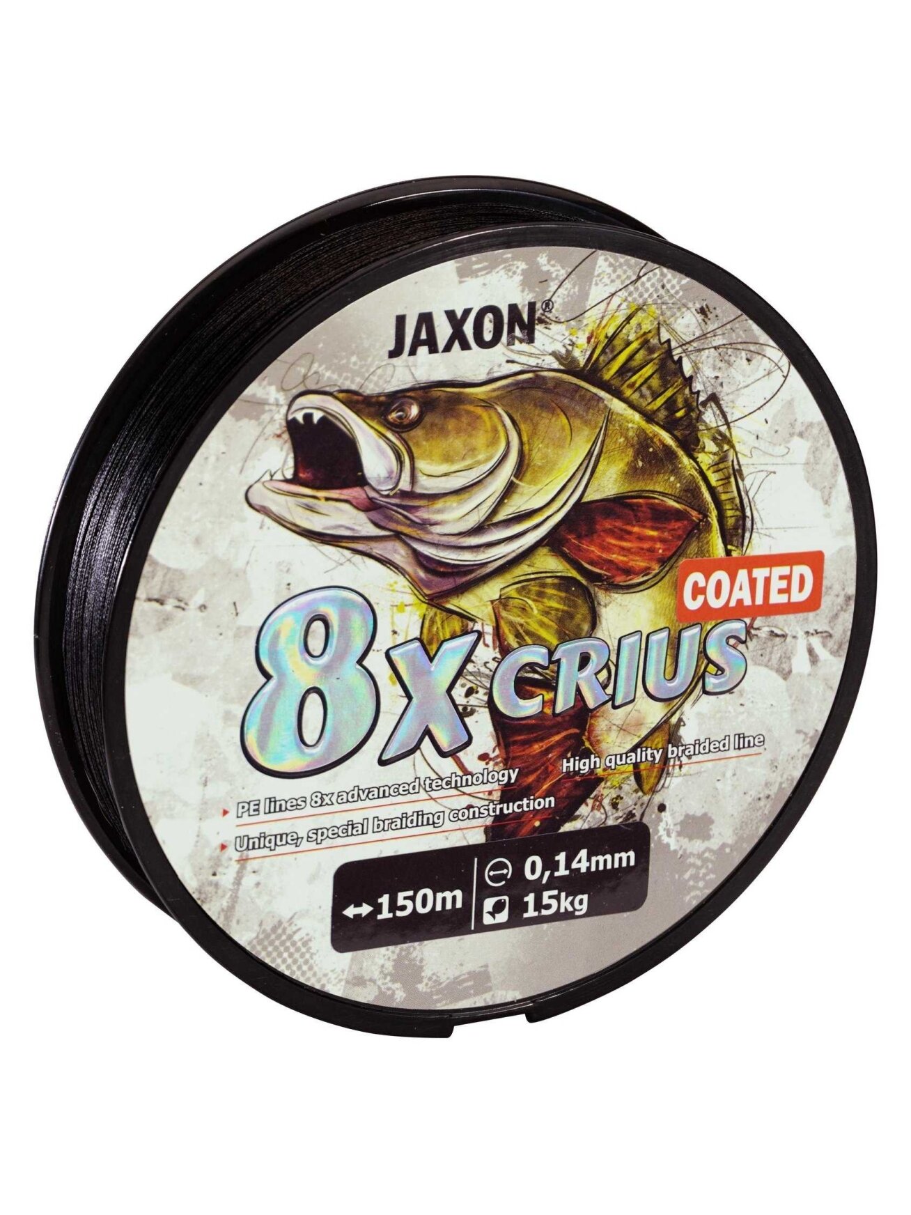 Trigubos dangos pintas valas Jaxon 8xCRIUS.,150m.,juodas Trigubos dangos pintas valas Jaxon 8xCRIUS.,150m.,juodas