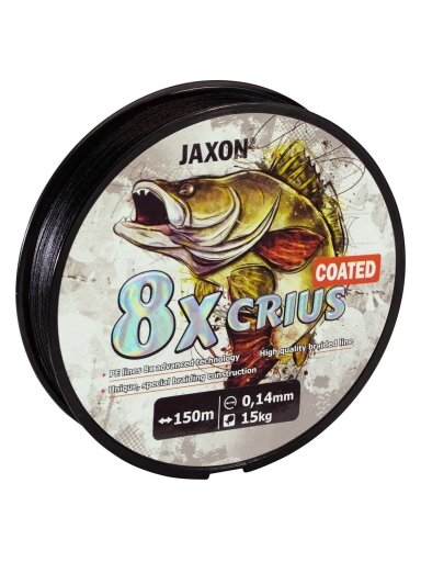 Trigubos dangos pintas valas Jaxon 8xCRIUS.,150m.,juodas