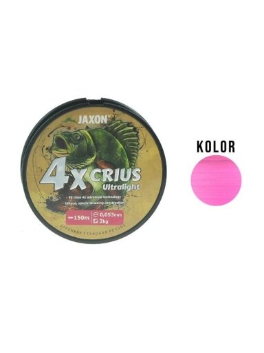 Ultralight pintas valas Jaxon 4xCRIUS 150m