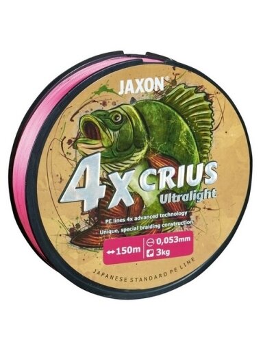 Ultralight pintas valas Jaxon 4xCRIUS 150m