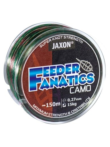 Valas Jaxon Feeder Fanatics Camo 150m; 1vnt