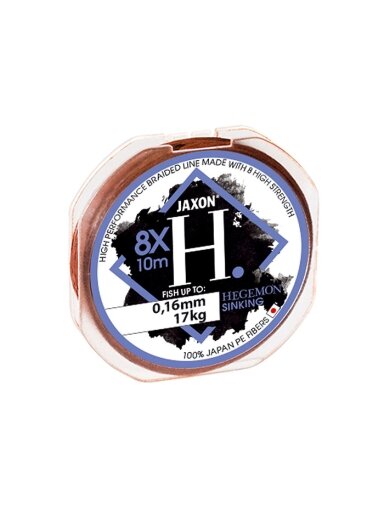 Valas pintas Jaxon HEGEMON 8X SINKING 10m/1vnt