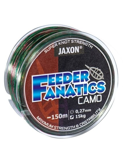 Valas Jaxon Feeder Fanatics Camo 150m; 1vnt