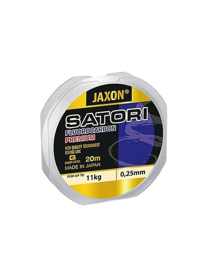 Valas Jaxon SATORI FLUOROCARBON PREMIUM 20m/1vnt (Japan) Valas Jaxon SATORI FLUOROCARBON PREMIUM 20m/1vnt (Japan)
