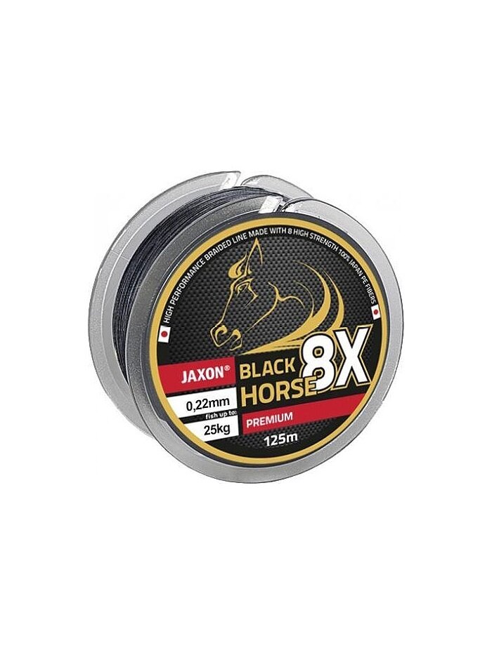 Valas pintas Jaxon BLACK HORSE 8X PREMIUM 125m